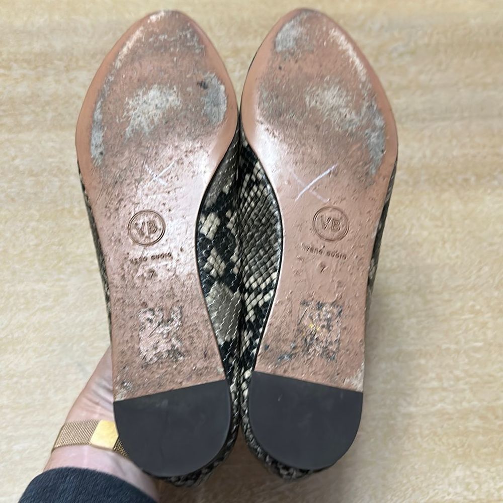 Veronica Beard Python Print Loafer - image 4